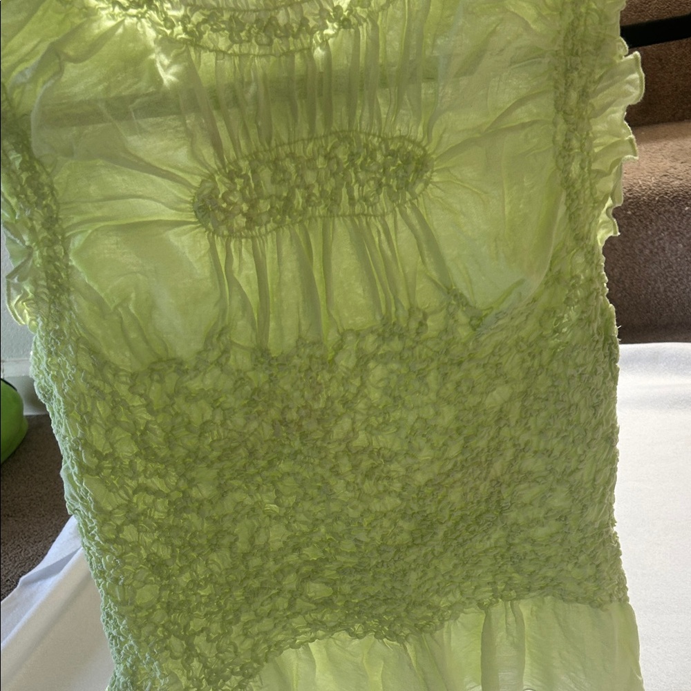 Anthropologie delicate sleeveless top - Picture 7 of 8